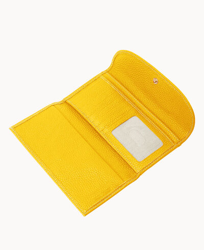 Lucca Leather Continental Clutch