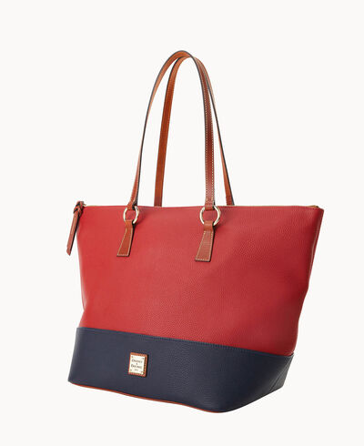 Pebble Color Block Tobi Tote