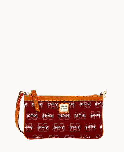 Collegiate Mississippi State Large Slim Wristlet