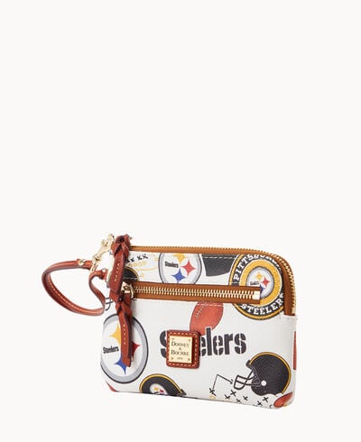 NFL Steelers Zip Around Wristlet