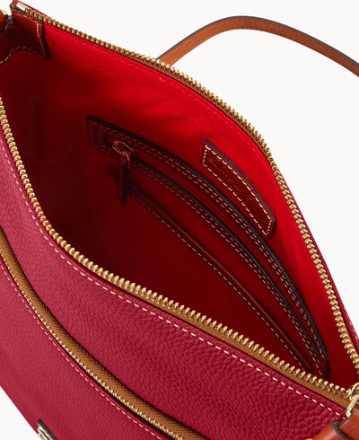 Pebble Grain Large Tassel Crossbody