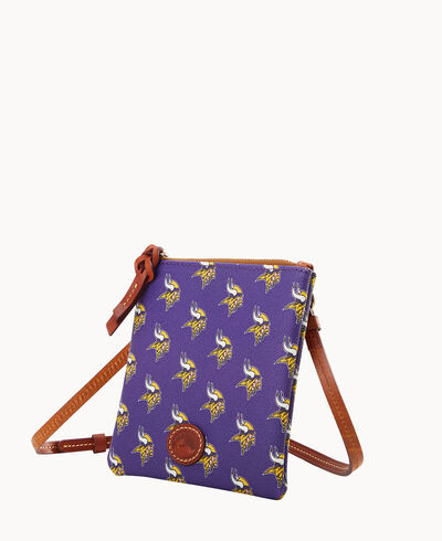 NFL Vikings Small North South Top Zip Crossbody
