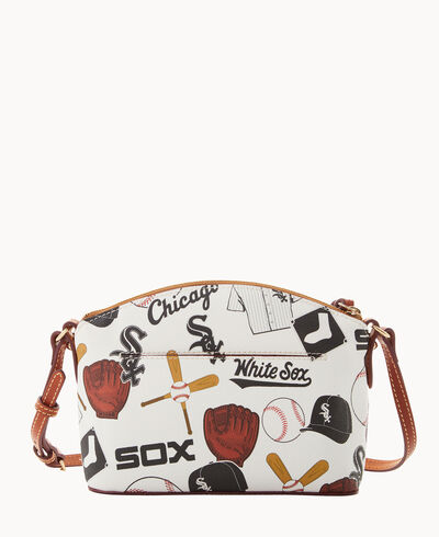 MLB White Sox Suki Crossbody Med Wristlet