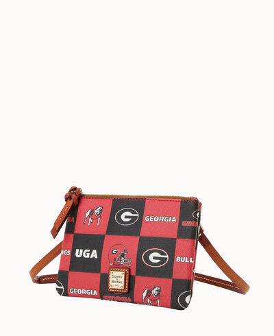 Collegiate University of Georgia Top Zip Crossbody