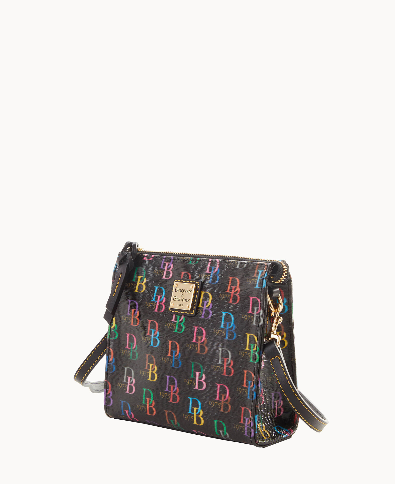 Dooney Bourke DB75 Multi North South Janine Crossbody