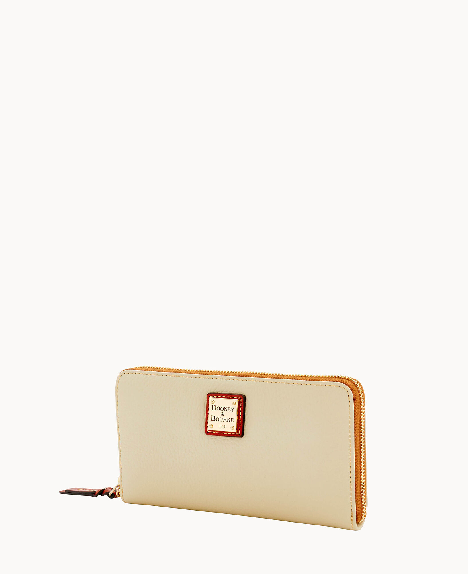 Dooney and bourke pebble shop grain large zip around wristlet