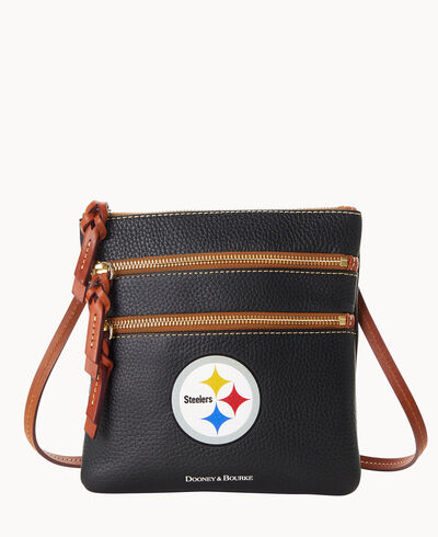 NFL Steelers Triple Zip Crossbody