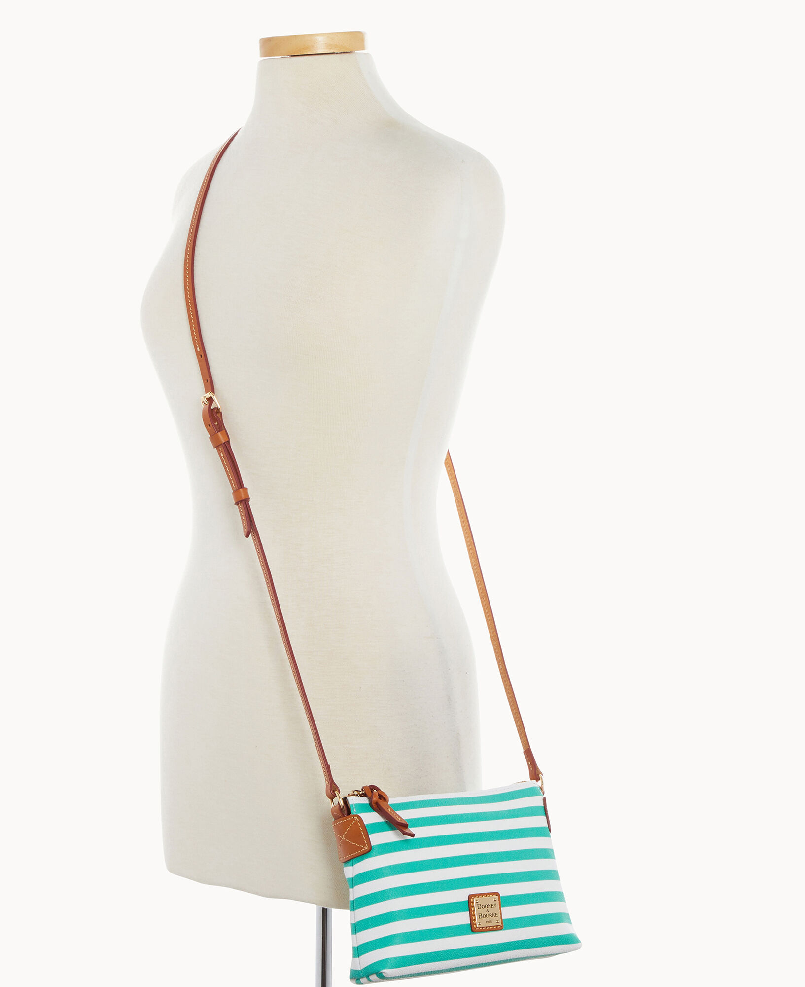 Dooney and clearance bourke striped crossbody