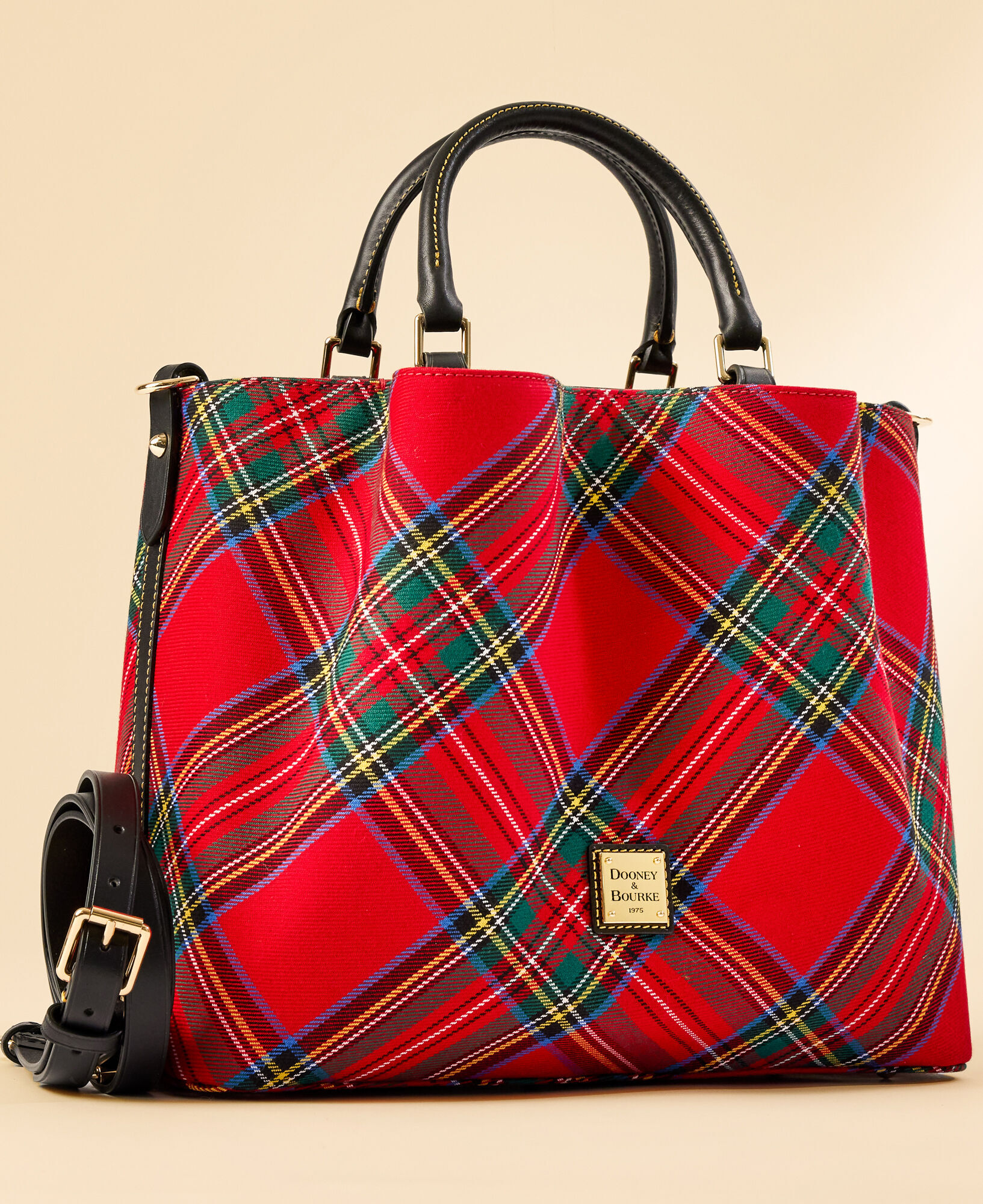 Dooney and bourke plaid hotsell bag