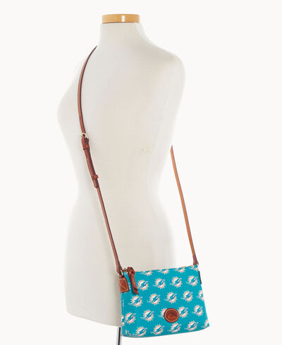 NFL Dolphins Crossbody Pouchette