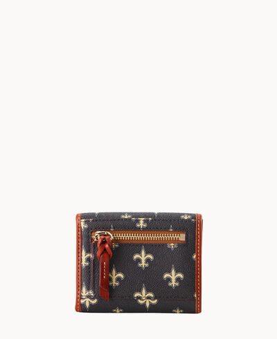NFL Saints Flap Credit Card Wallet
