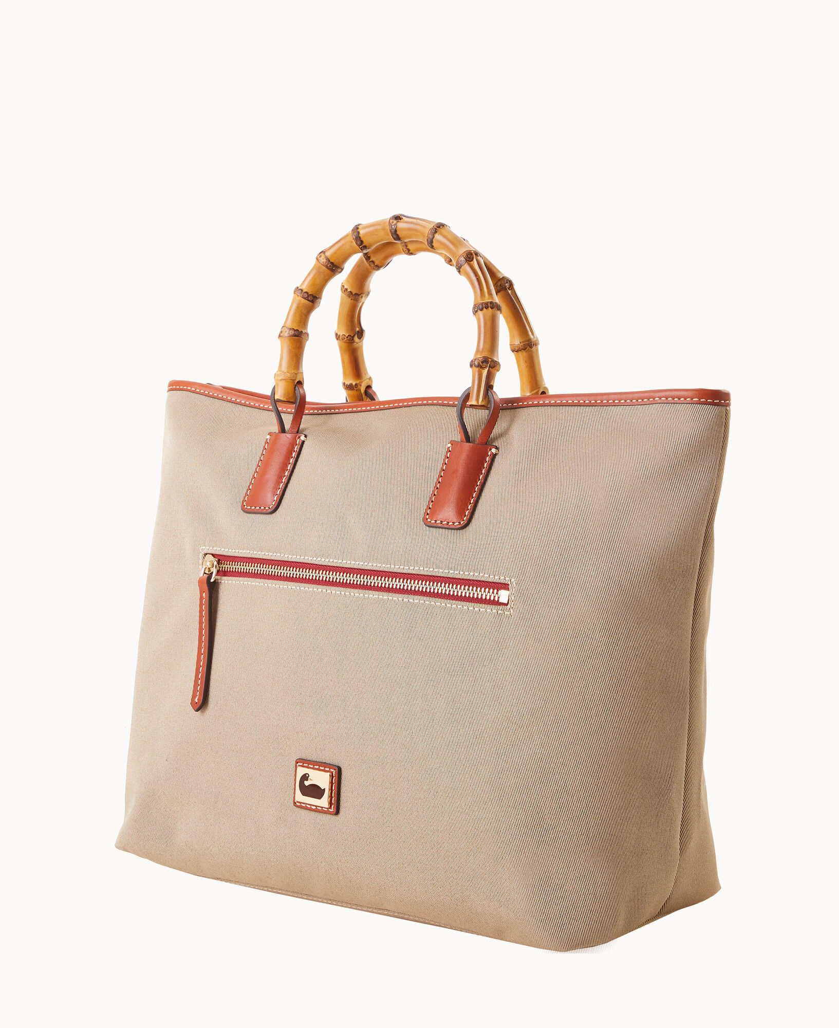 Bamboo handle tote shop