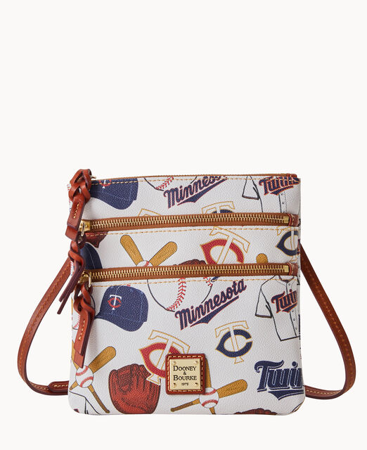 MLB Twins N S Triple Zip Crossbody