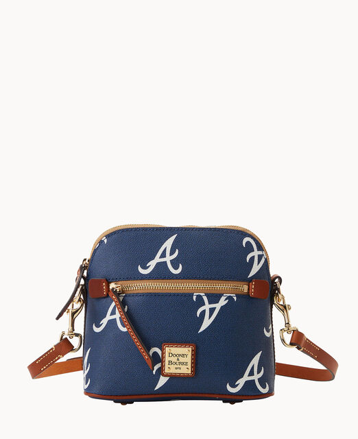 Atlanta Braves Dooney & Bourke Signature Shopper Purse