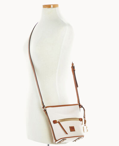 Pebble Grain Small Zip Sac