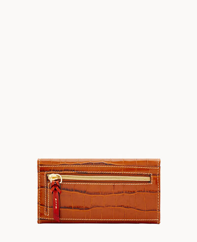 Croco Continental Clutch