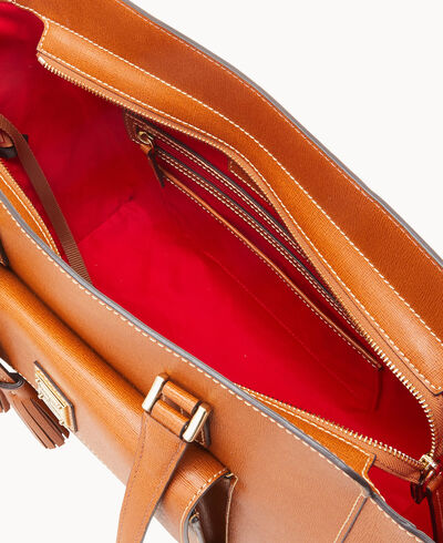 Saffiano East West Shopper