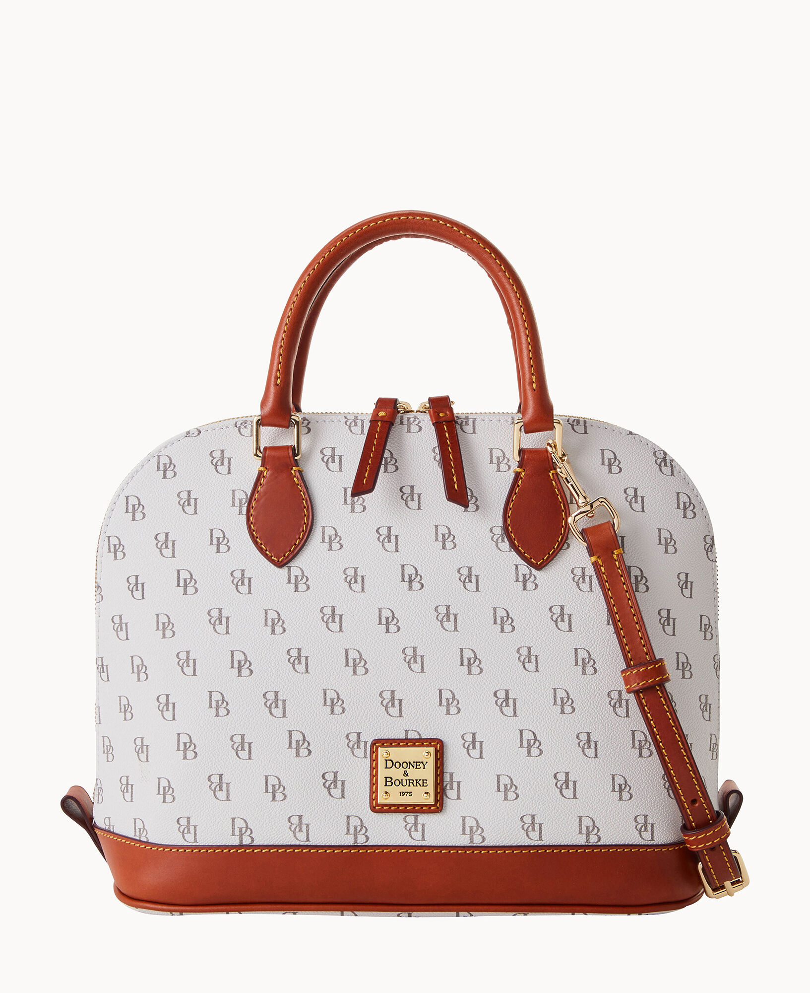 Zip top zip satchel