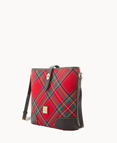Tartan Crossbody Bucket