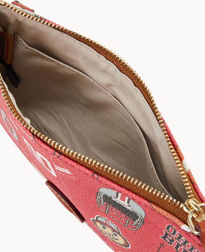 Collegiate Ohio State Top Zip Crossbody