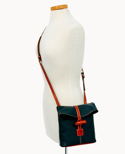 Pebble Grain Toggle Crossbody