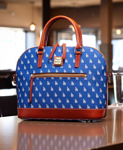 MLB Dodgers Domed Zip Satchel