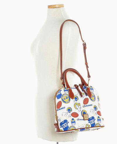 NFL Rams Zip Zip Satchel