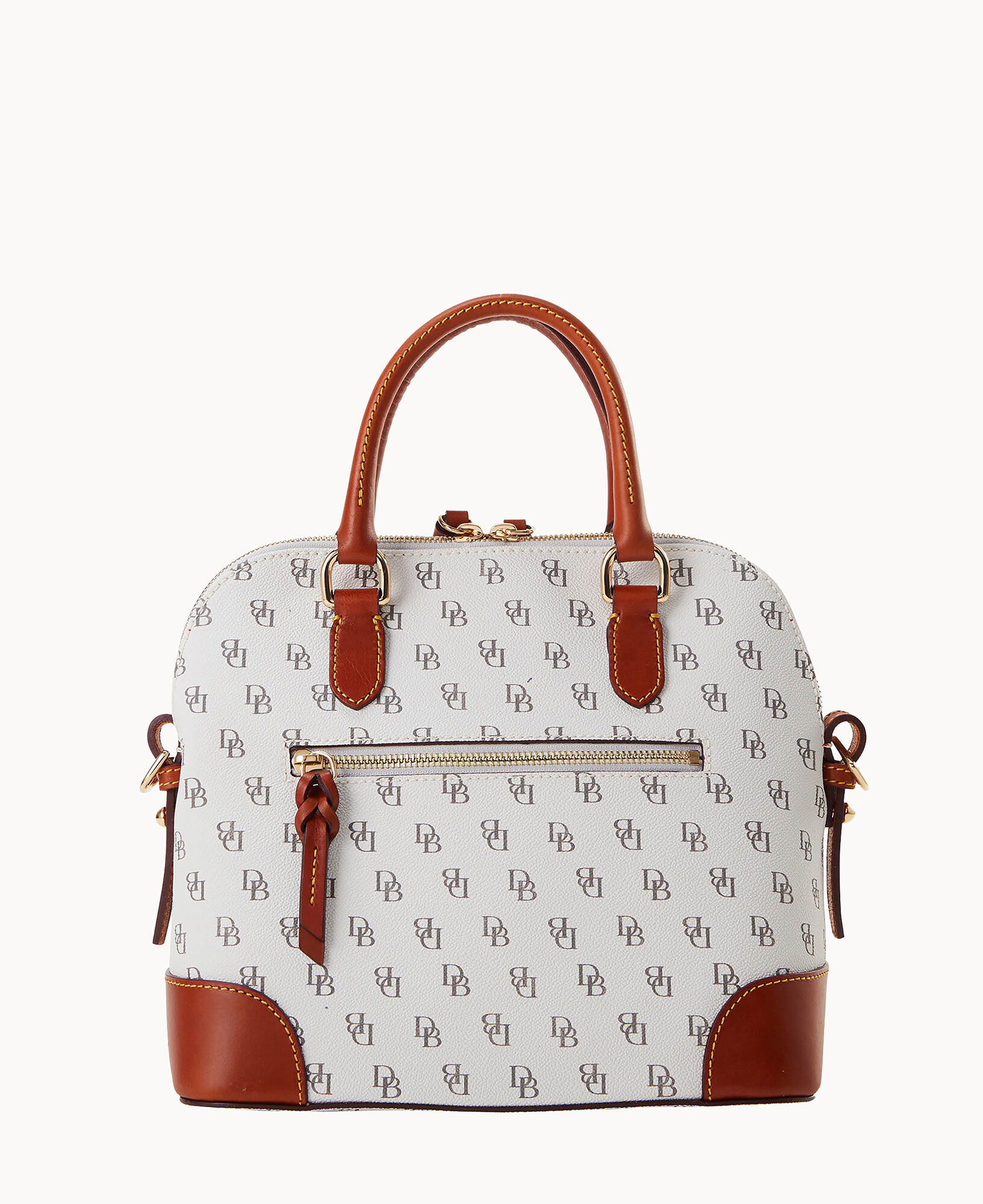 Dooney and bourke signature domed satchel clearance