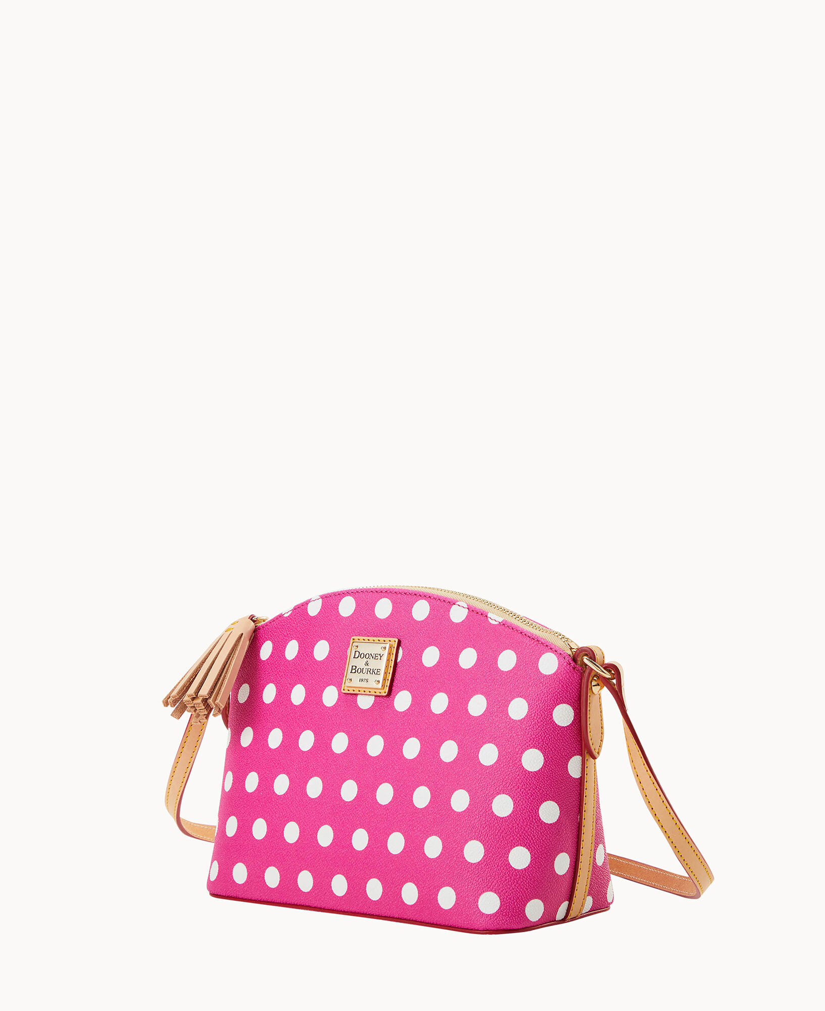 Dooney and bourke polka dot purse deals