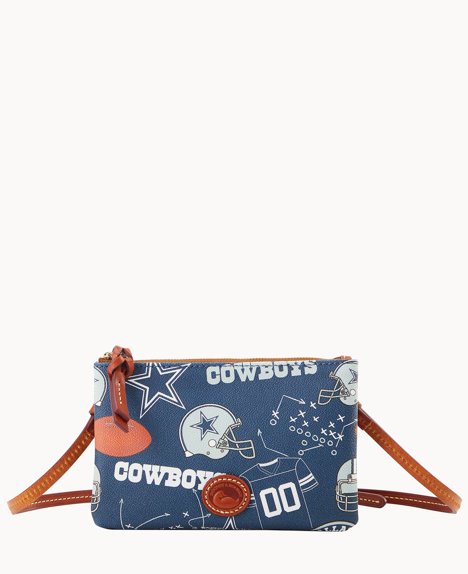 NFL Cowboys Top Zip Crossbody