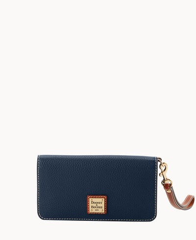 Pebble Grain Fey Phone Wristlet