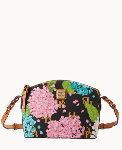 Hydrangea Monogram Penny Crossbody