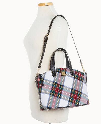 Tartan Satchel
