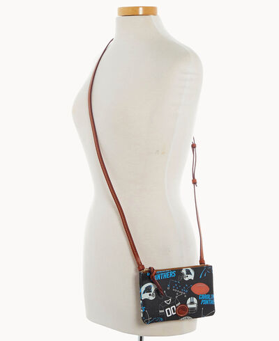 NFL Panthers Top Zip Crossbody