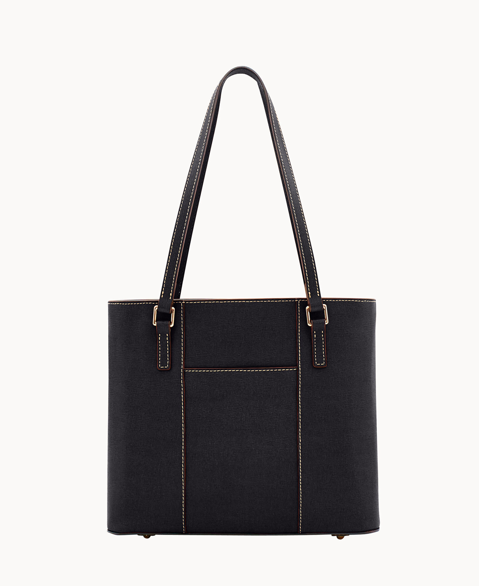 Black Dooney & Bourke Saffiano Leather Small Crossbody Bag