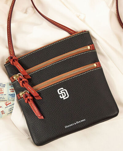 MLB Padres North South Triple Zip Crossbody
