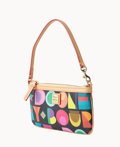 Art Deco Large Slim Wristlet