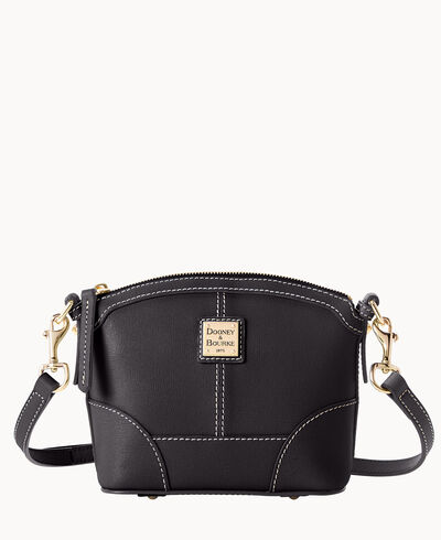 Saffiano Mini Domed Crossbody