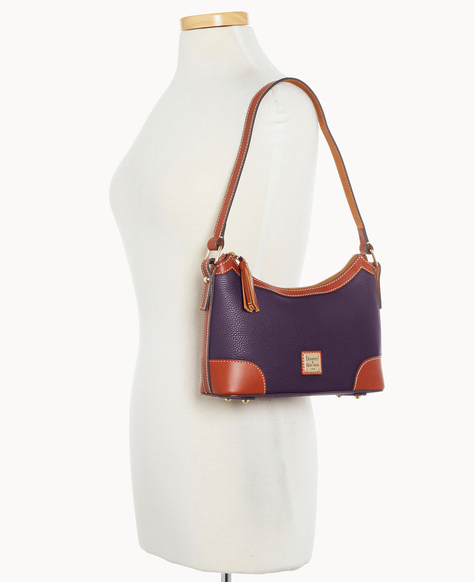 Dooney and bourke pebble sales leather libby shoulder bag