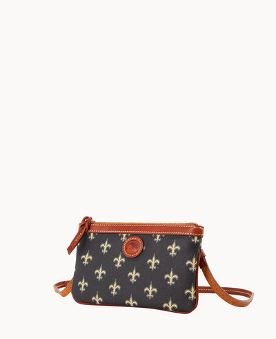 NFL Saints Large Slim Crossbody