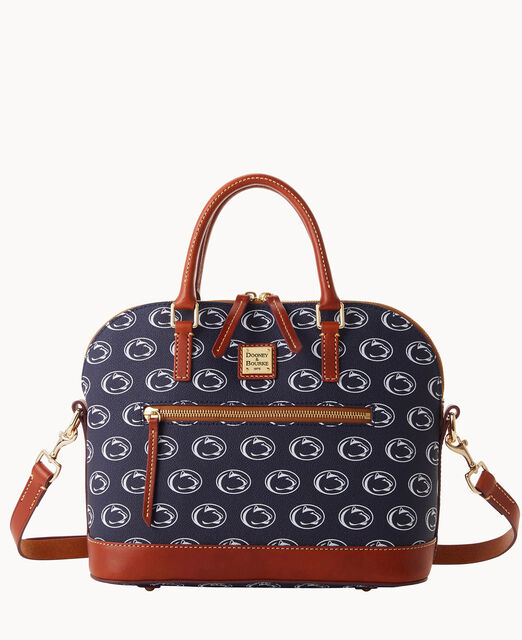 Collegiate Penn State University Domed Zip Satchel