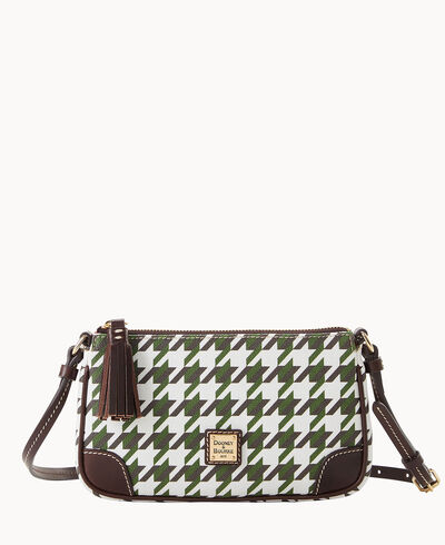 Houndstooth Slim Crossbody