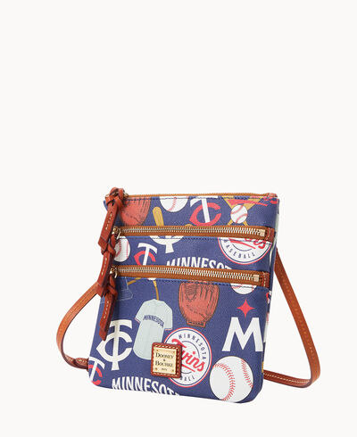 MLB Twins N S Triple Zip Crossbody