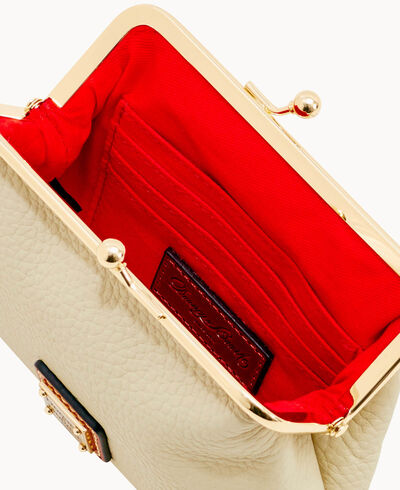 Pebble Grain Large Framed Purse