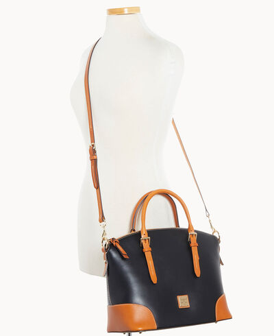 Wexford Leather Domed Satchel