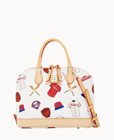 MLB Phillies Zip Zip Satchel