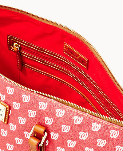 MLB Nationals Zip Top Shopper
