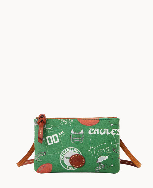 NFL Eagles Top Zip Crossbody