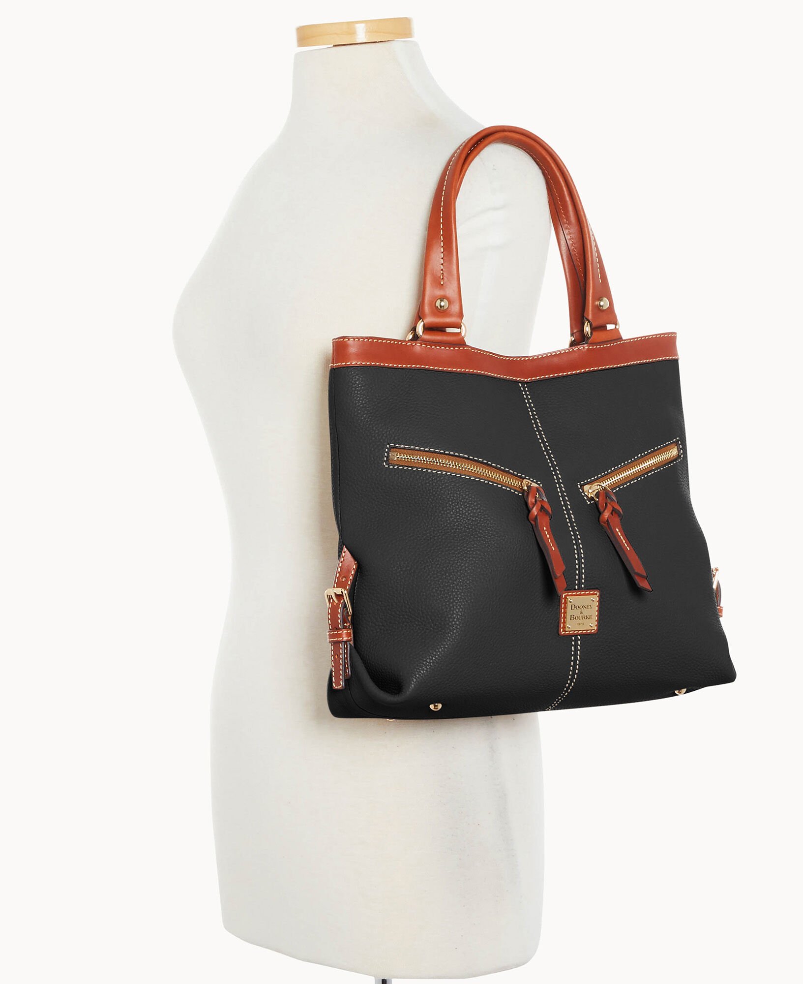 Dooney & bourke pebble grain small lexington shopper sale