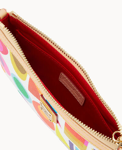 Art Deco Large Slim Wristlet